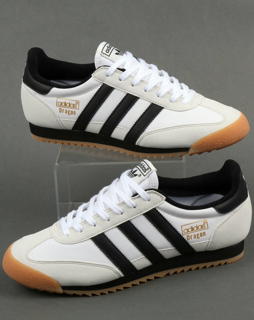 Adidas Dragon Sneakers Weiß/Schwarz/Gummi