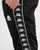 Kappa Classic Popper Track Pants Black