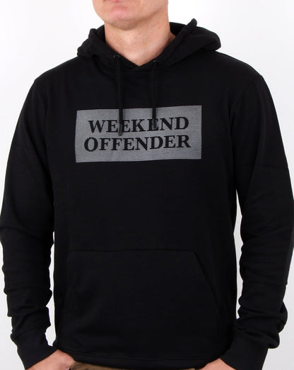 Weekend Offender Hayworth Kapuzenpullover Schwarz