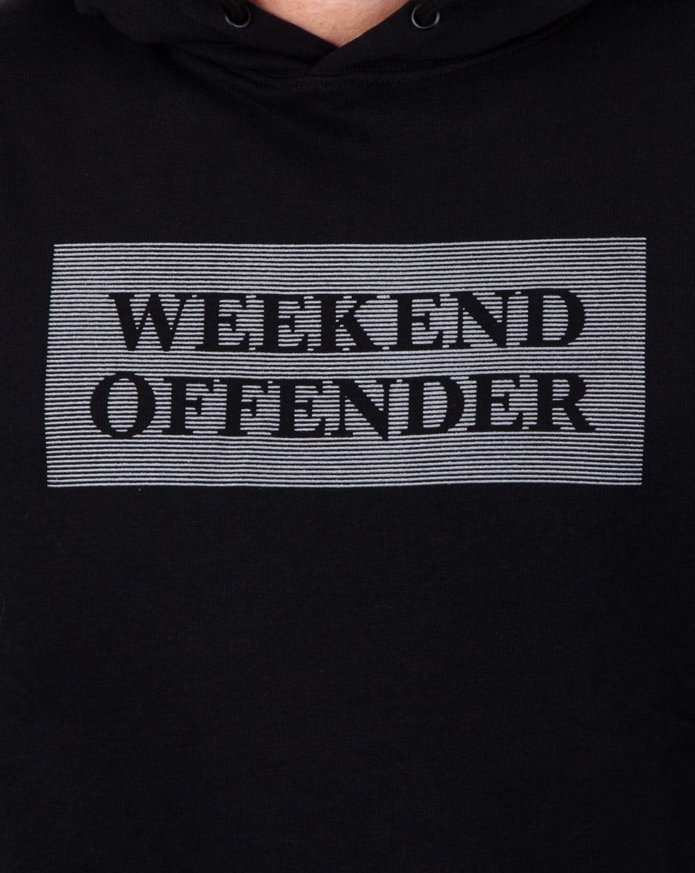 Weekend Offender Hayworth Kapuzenpullover Schwarz