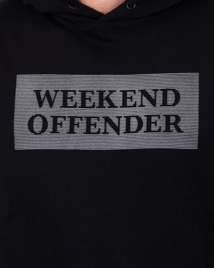 Weekend Offender Hayworth Kapuzenpullover Schwarz