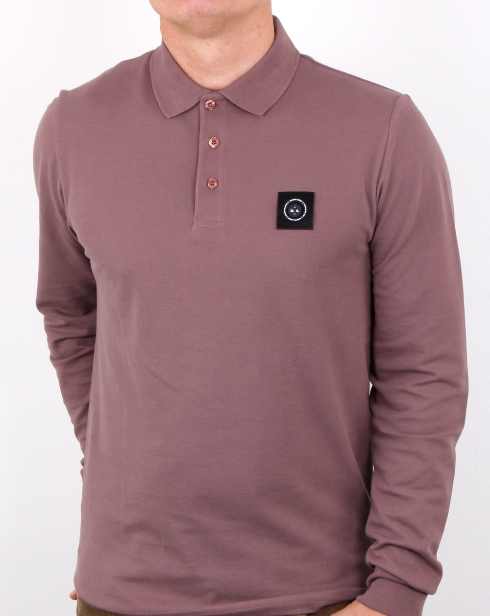 Marshall Artist Siren Ls Poloshirt Roségold