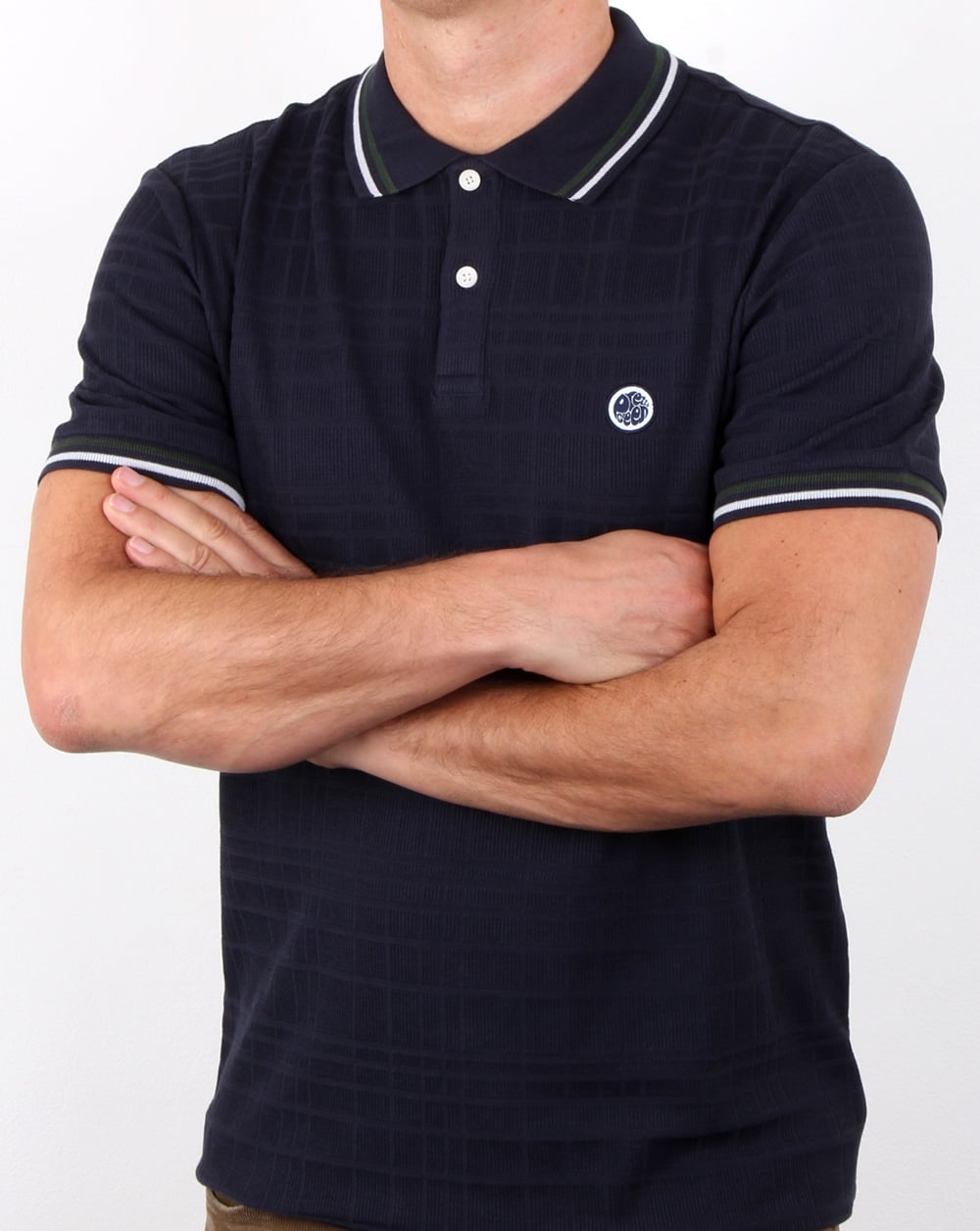 Pretty Green Arlow Poloshirt Dunkelmarine