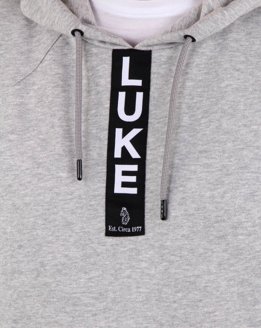 Luke Old Well Kapuzenpullover Hellgrau