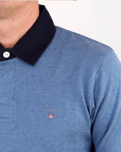 Gant Original Heavy Rugger Denim Blau Melange