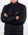 Lyle And Scott Wadded Funnel Neck Jacket True Black