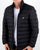 Lyle And Scott Wadded Funnel Neck Jacket True Black