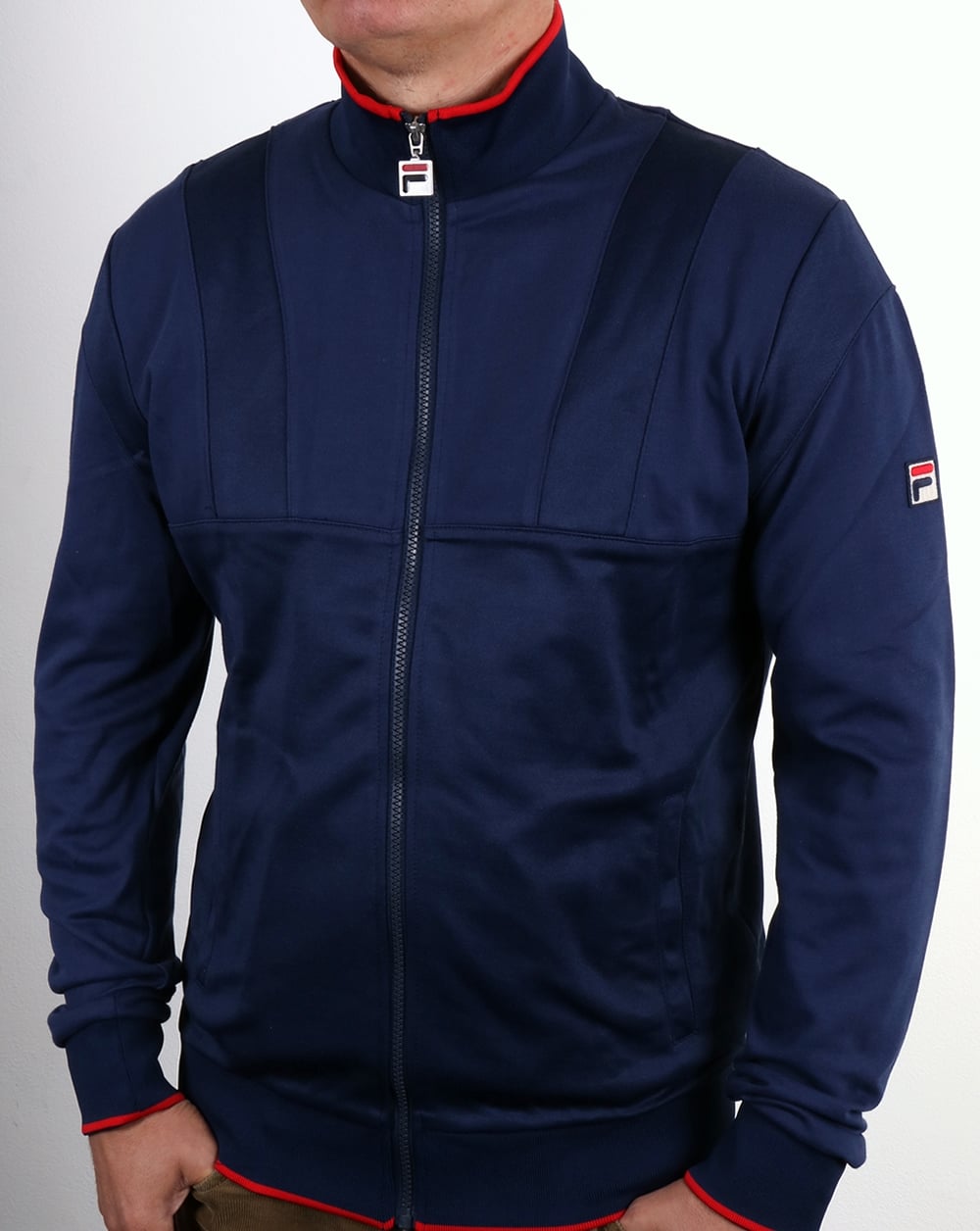 Fila Vintage Fontana Trainingsjacke, Marineblau