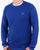 Gant Pique Crew Neck Jumper Yale Blue