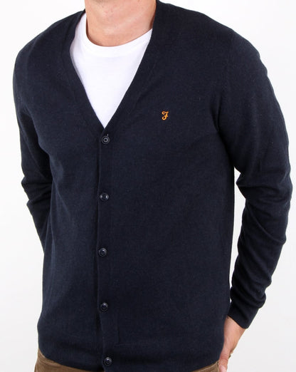 Farah – Jessie-Cardigan, Marineblau meliert