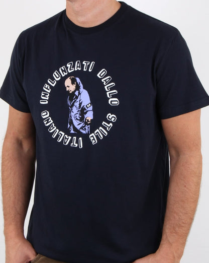 Weekend Offender Osti T-Shirt Marineblau