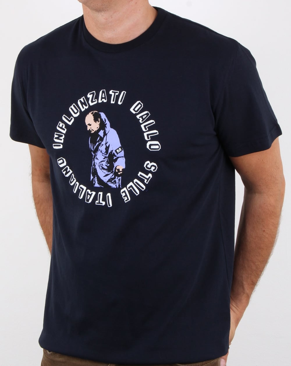 Weekend Offender Osti T-Shirt Marineblau