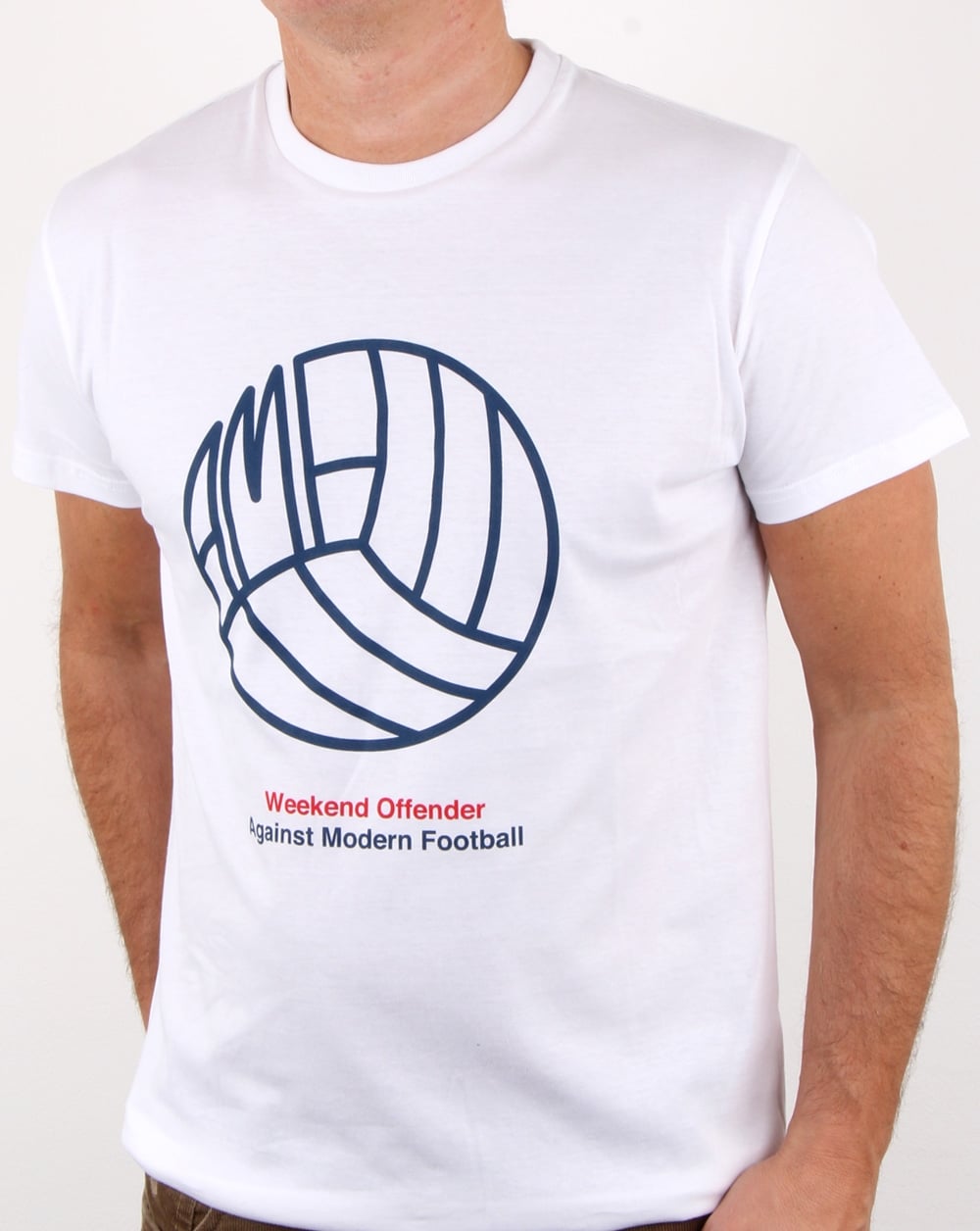 Weekend Offender Stand T-Shirt Weiß