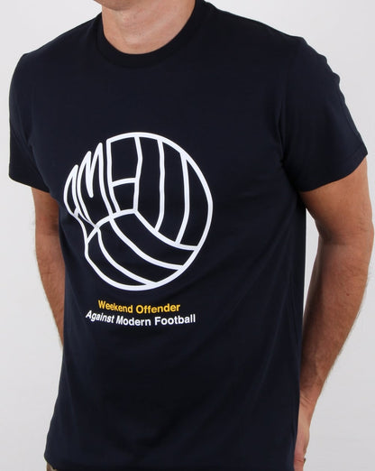 Weekend Offender Stand T-Shirt Marineblau