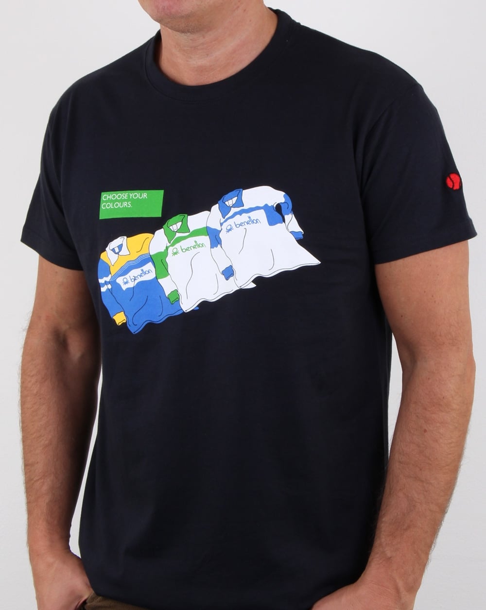 80s Casuals Wähle deine Farben T-Shirt Marineblau