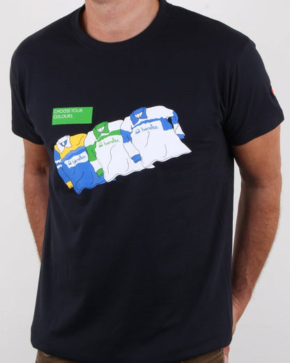 80s Casuals Wähle deine Farben T-Shirt Marineblau