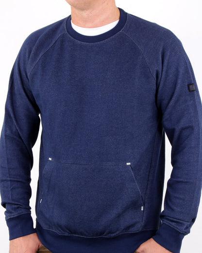 Weekend Offender Bisset Sweatshirt Französisches Marineblau
