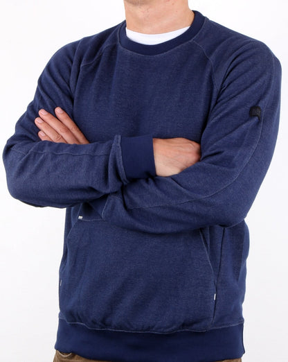Weekend Offender Bisset Sweatshirt Französisches Marineblau