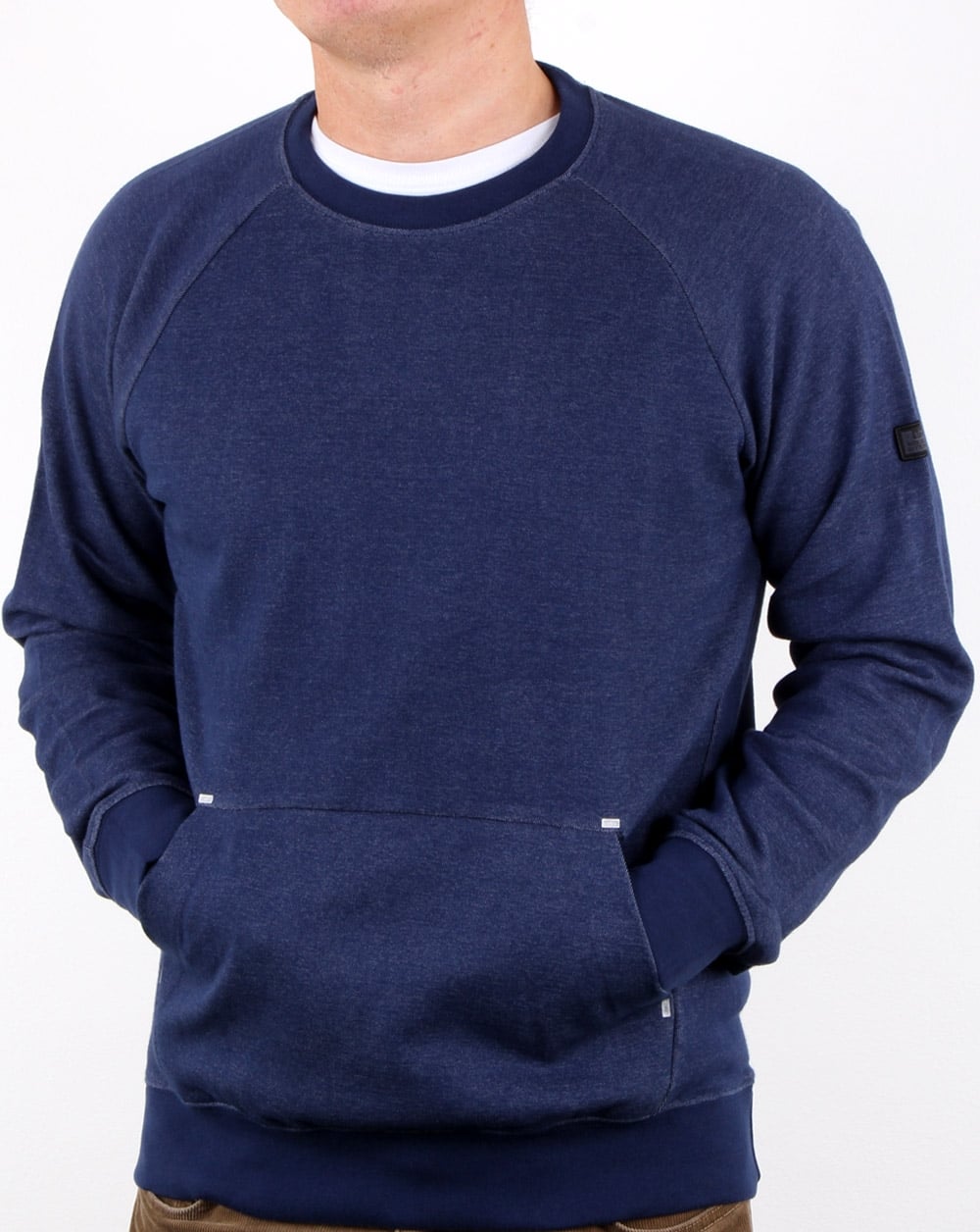 Weekend Offender Bisset Sweatshirt Französisches Marineblau