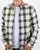 Lyle And Scott Check Flannel Shirt Leaf Green