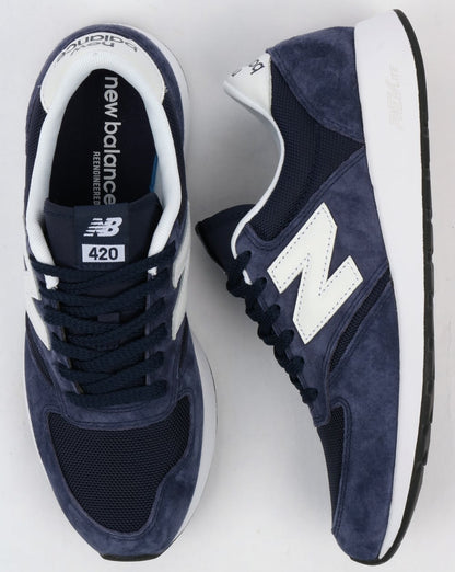 New Balance 420 Re-Engineered Sneaker Marineblau