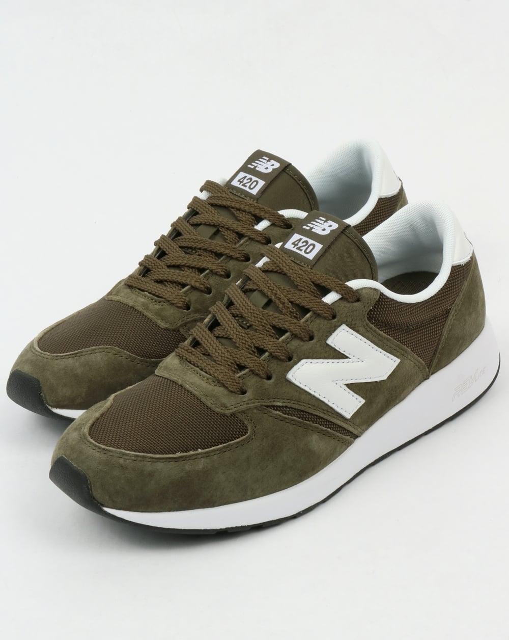 New Balance 420 Re-Engineered Sneaker Olivgrün