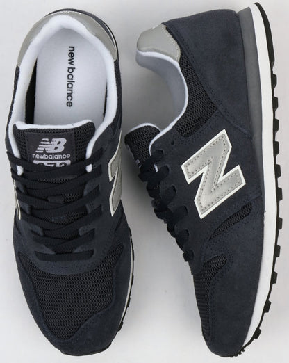 New Balance 373 Modern Classics Sneaker Marineblau/Silber