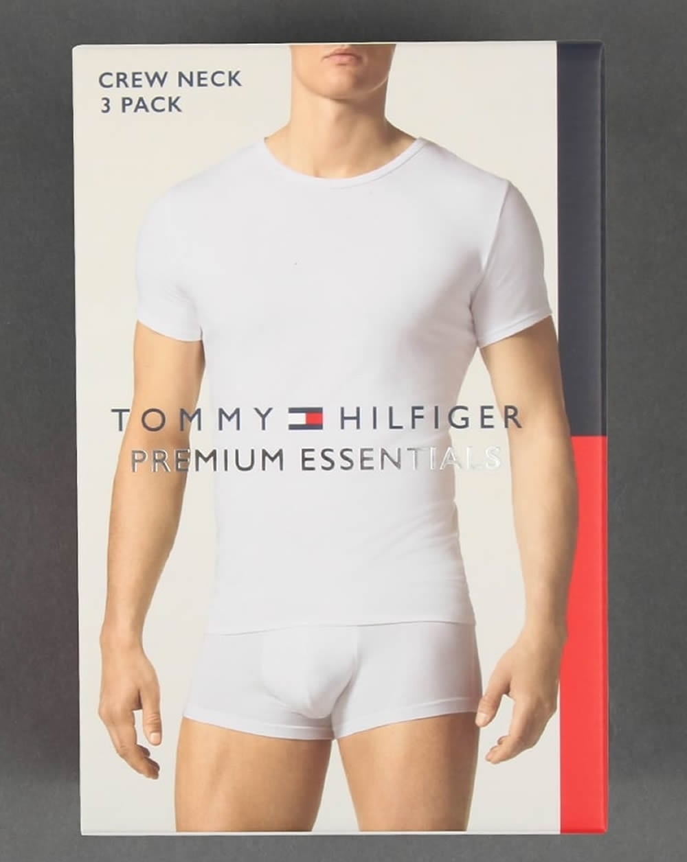 Tommy Hilfiger Premium Essentials 3er-Pack T-Shirts Weiß