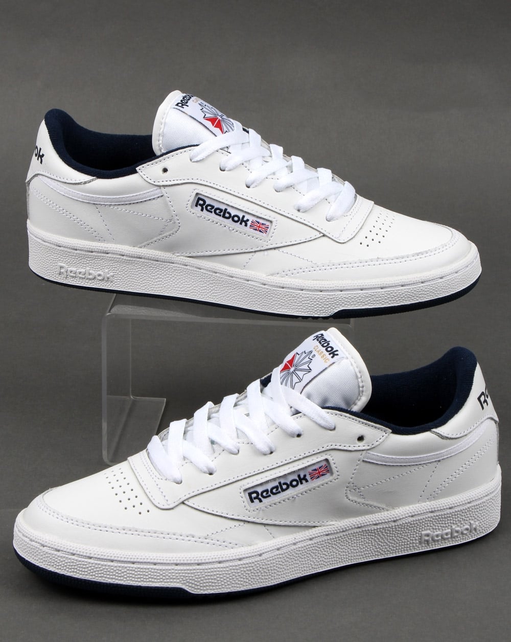 Reebok Club C 85 Sneaker Weiß/Marineblau