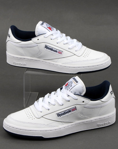 Reebok Club C 85 Sneaker Weiß/Marineblau