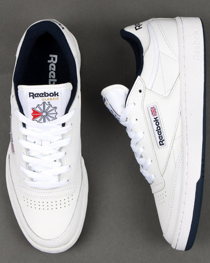 Reebok Club C 85 Sneaker Weiß/Marineblau