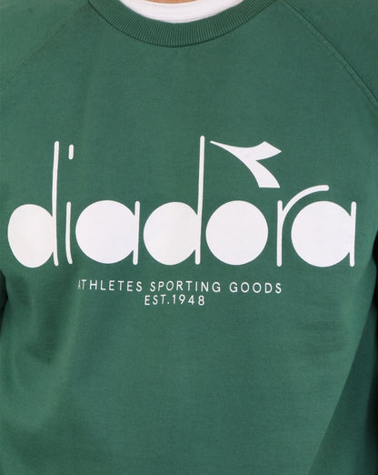 Diadora Logo Sweatshirt Grün
