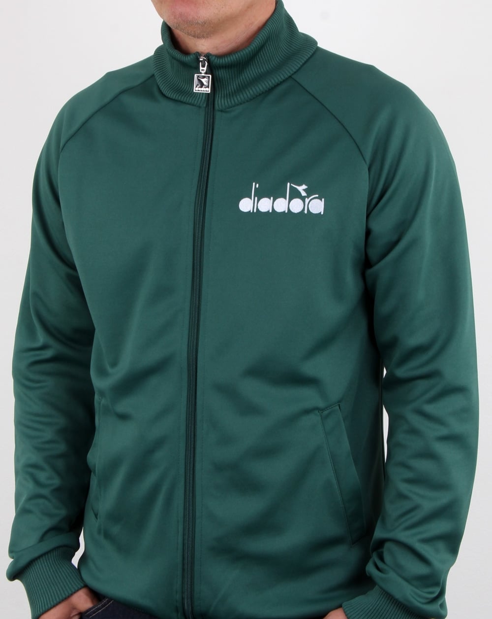 Diadora 80s Trainingsjacke Posy Green