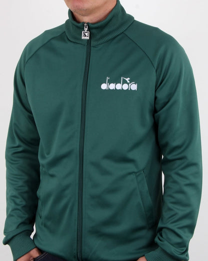 Diadora 80s Trainingsjacke Posy Green