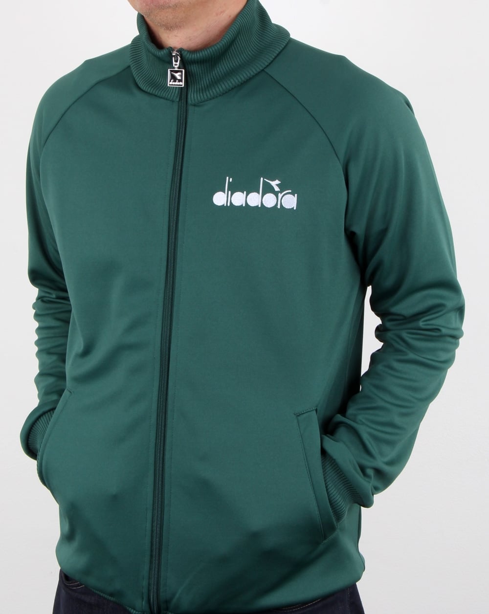 Diadora 80s Trainingsjacke Posy Green