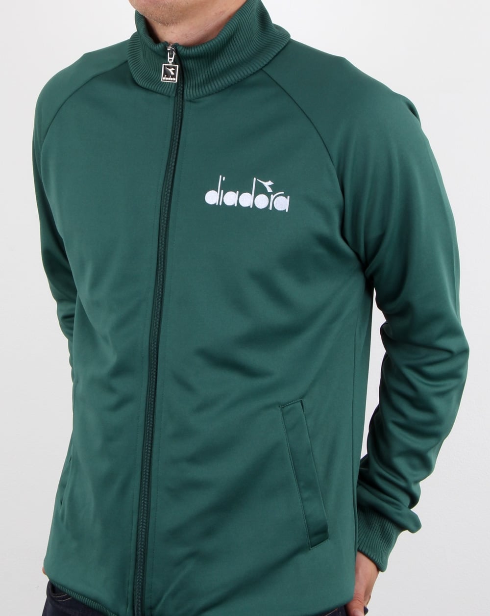 Diadora 80s Trainingsjacke Posy Green