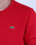 Lacoste Crew Neck Sweatshirt Red