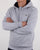 Lacoste Hooded Overhead Sweat Silver Chine/navy