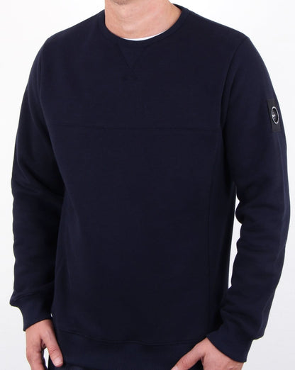 Marshall Artist – Siren – Sweatshirt mit Rundhalsausschnitt, Marineblau
