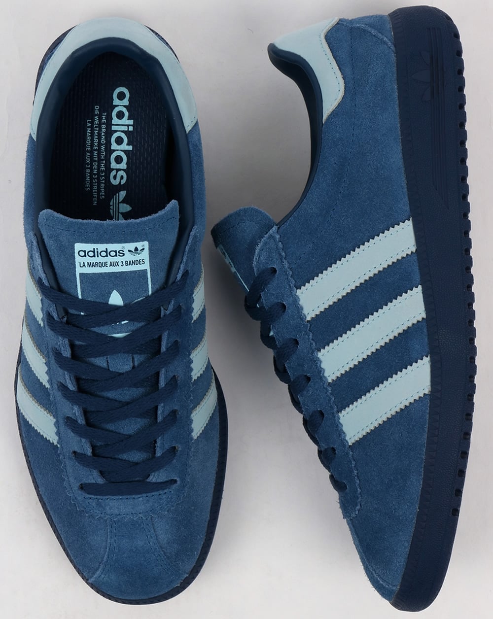 Adidas Bermuda Sneakers Vintage Marineblau/Himmelblau