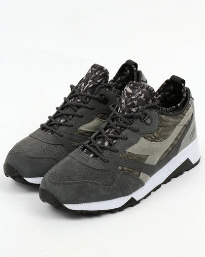 Diadora N9000 Camo Socken Turnschuhe Grau
