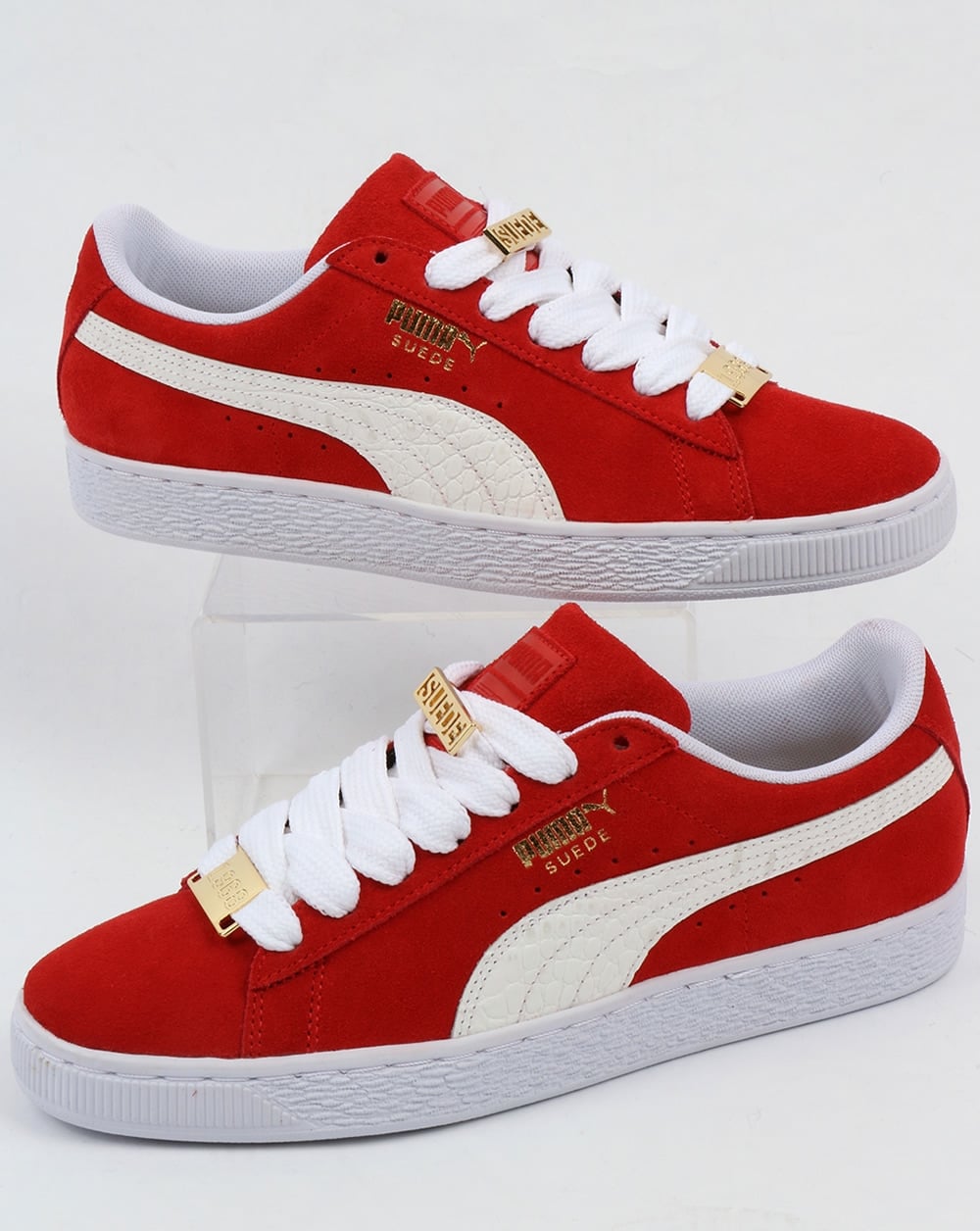 Puma Suede Classic Bboy Fabulous Sneaker Rot/Weiß