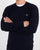 Lacoste Wool Crew Neck Jumper Navy