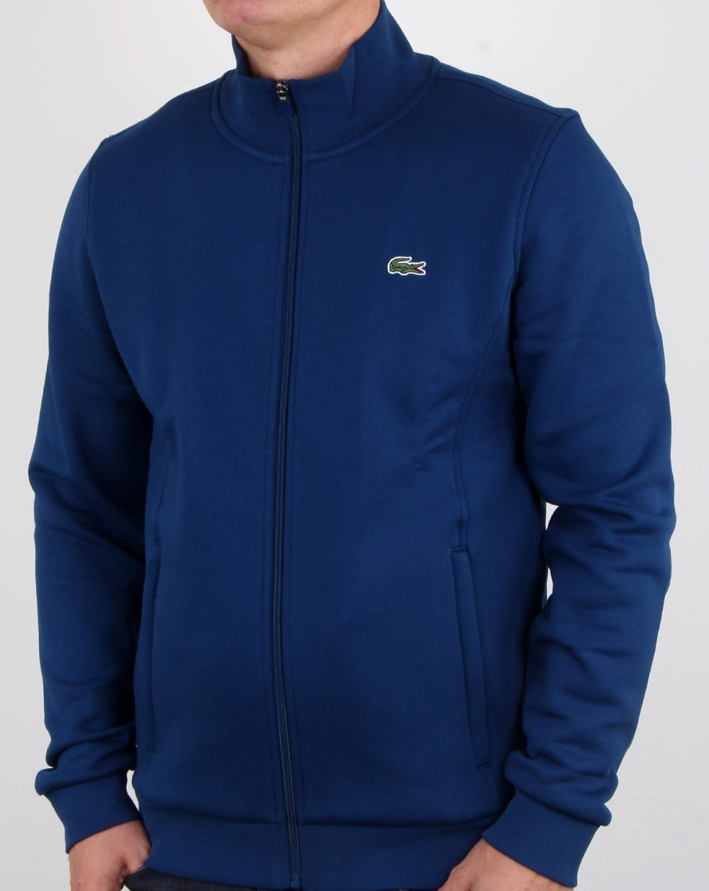 Lacoste – Trainingsjacke mit Reißverschluss, Marino