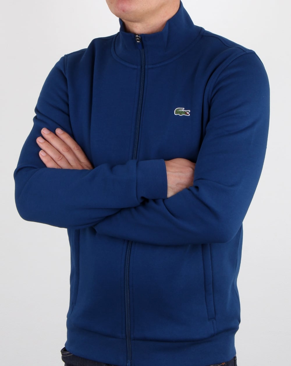 Lacoste – Trainingsjacke mit Reißverschluss, Marino