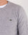 Lacoste Wool Crew Neck Jumper Silver Chine