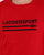 Lacoste Sport Logo T Shirt Red/black