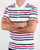 Lacoste Multi Stripe Polo Shirt White/black/red