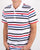 Lacoste Multi Stripe Polo Shirt White/black/red