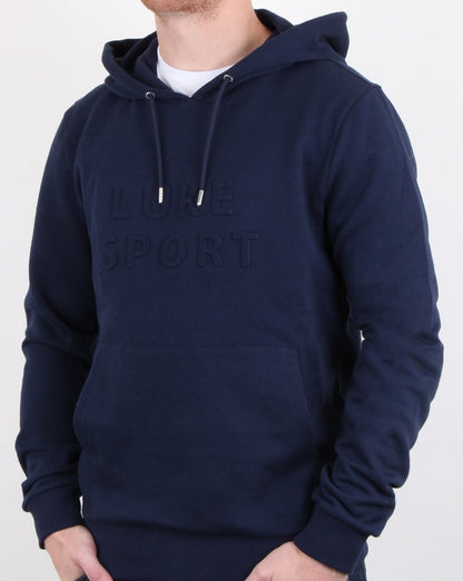Luke Owens Kapuzenpullover Dunkelblau